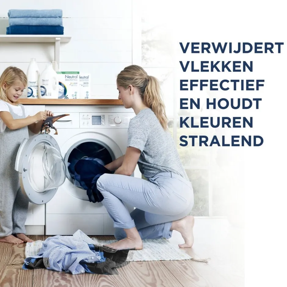 Neutral Kleur Parfumvrij Vloeibaar Wasmiddel< Wasmiddel