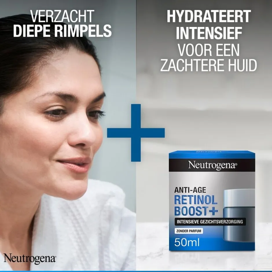 Anti-age Retinol Boost+ Intensieve Gezichtsverzorging|Neutrogena Hot