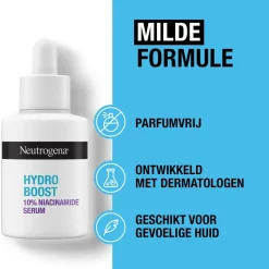 Neutrogena Hydro Boost 10% Niacinamide Parfumvrij Serum< Dermacare|Serum