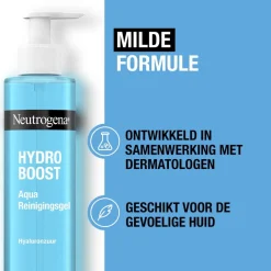 Neutrogena Hydro Boost Aqua Reinigingsgel< Dermacare|Gezichtsreiniging