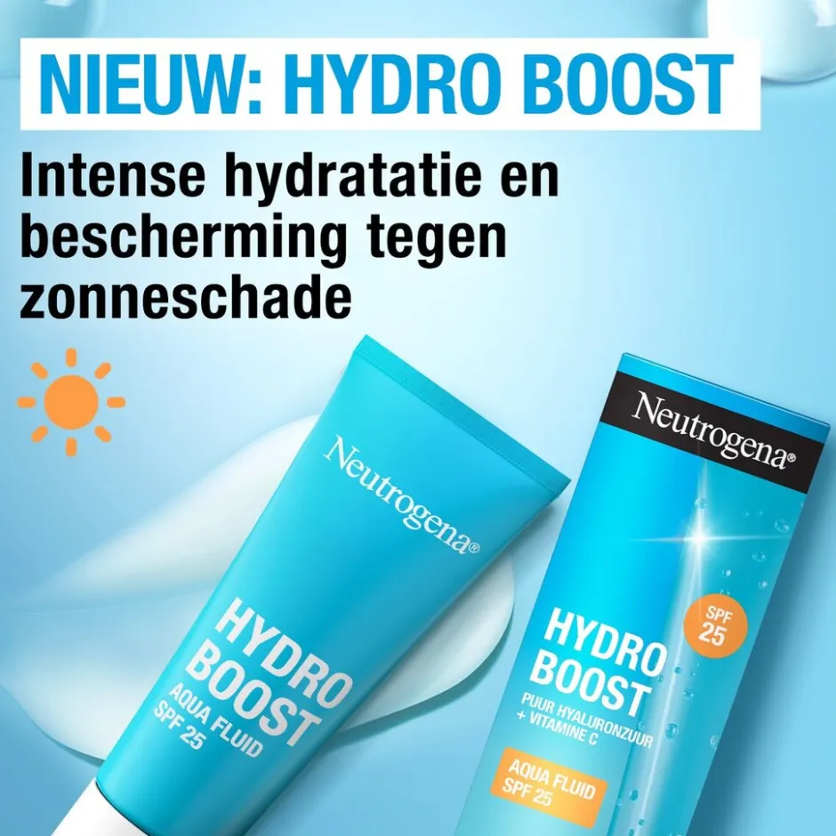 Neutrogena Hydro Boost SPF25 Aqua Fluid< Dermacare|Dagcreme