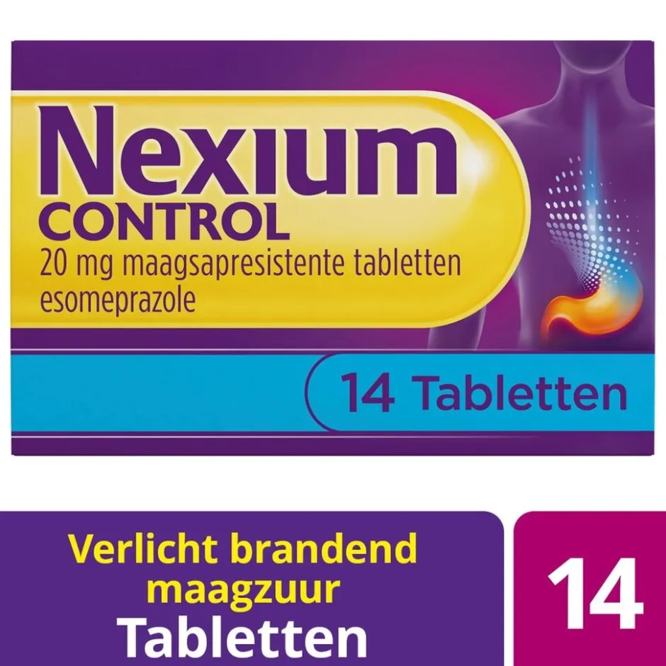 Maagsapresistente Tabletten|Nexium Control Hot