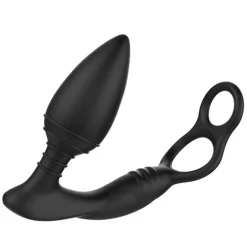 Nexus Simul8 Buttplug met Cockring & Ballstretcher< Seksspeeltjes