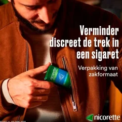 Nicorette Nicotine Freshmint 4mg Suikervrije Zuigtabletten< Stoppen Met Roken