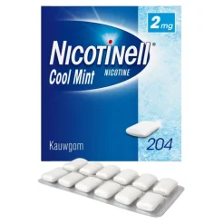 Nicotinell Cool Mint 2mg Kauwgom< Stoppen Met Roken