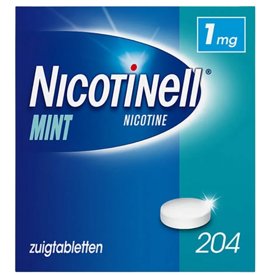 Nicotinell Mint 1mg Zuigtabletten< Stoppen Met Roken
