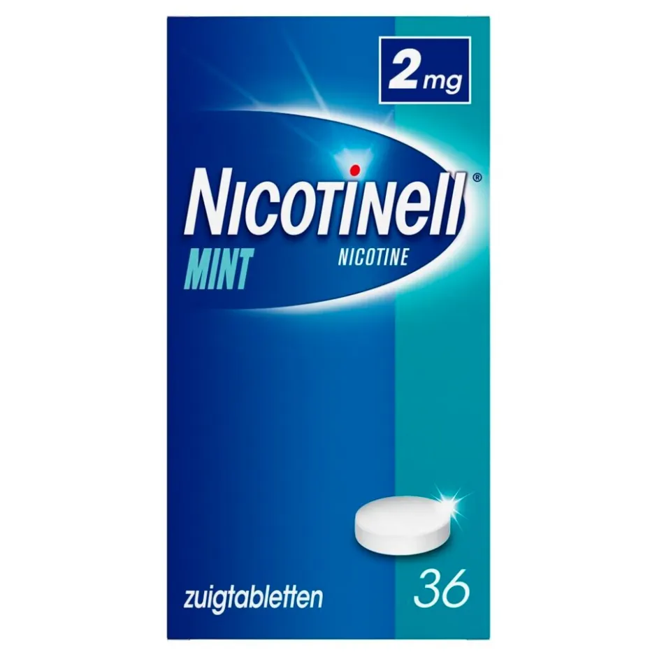 Nicotinell Mint 2mg Zuigtabletten< Stoppen Met Roken