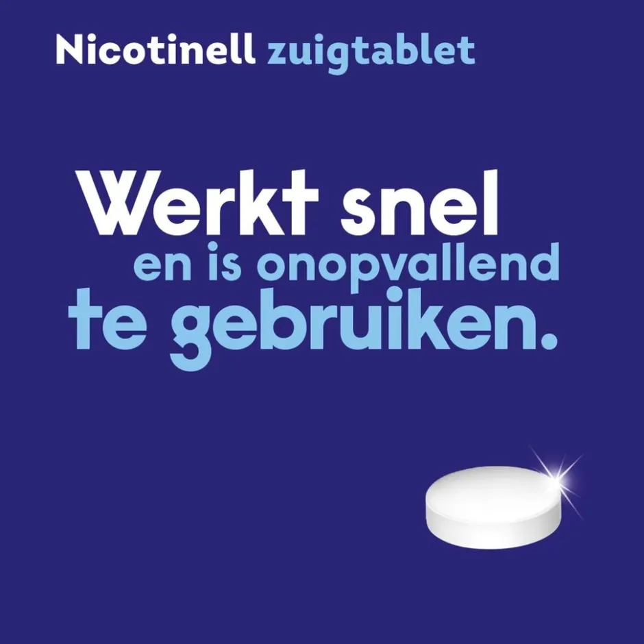 Nicotinell Mint 2mg Zuigtabletten< Stoppen Met Roken