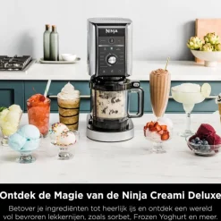 Ninja Creami Deluxe 10-in-1 IJsmachine NC501EU< Keukenmachines En Mixers