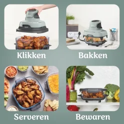 CRISPi 4-in-1 Glazen Airfryer FN101EUGY|Ninja Outlet