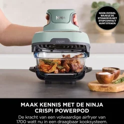 CRISPi 4-in-1 Glazen Airfryer FN101EUGY|Ninja Outlet