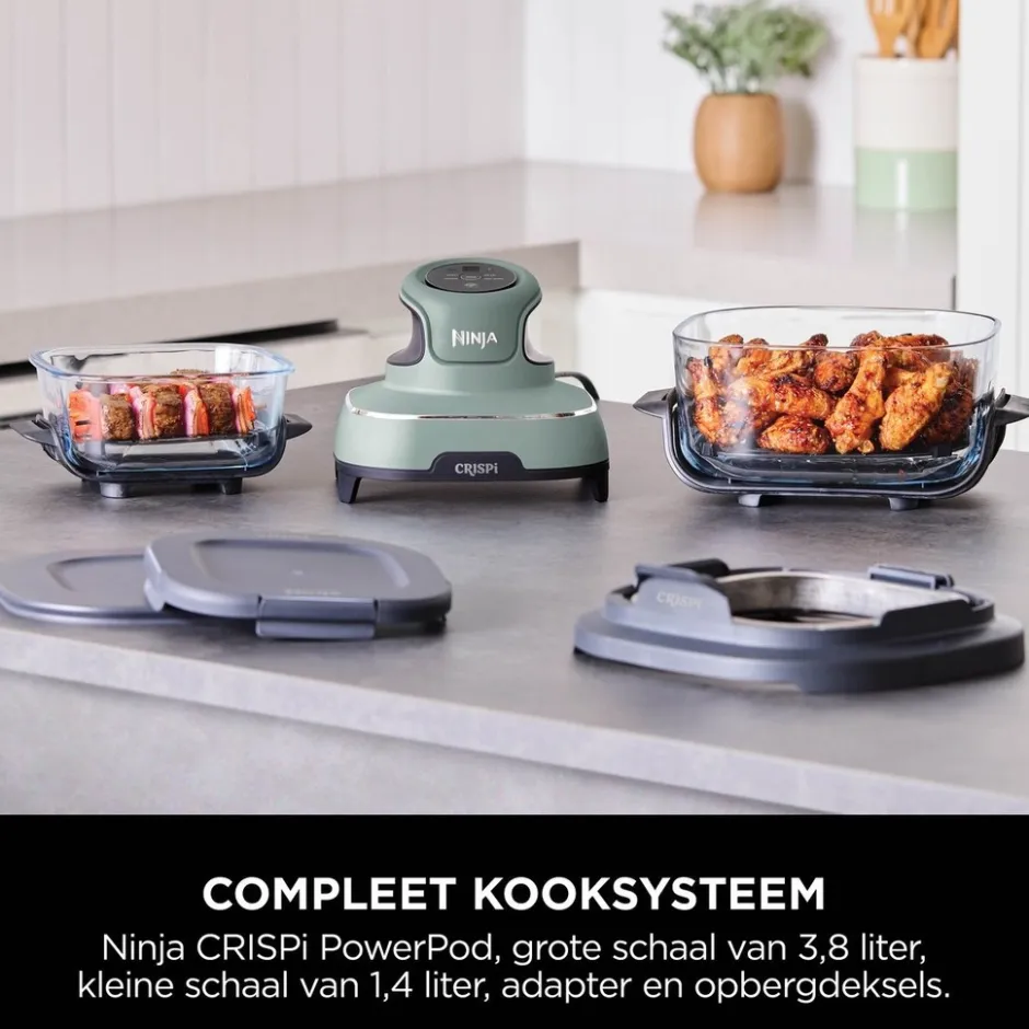 CRISPi 4-in-1 Glazen Airfryer FN101EUGY|Ninja Outlet