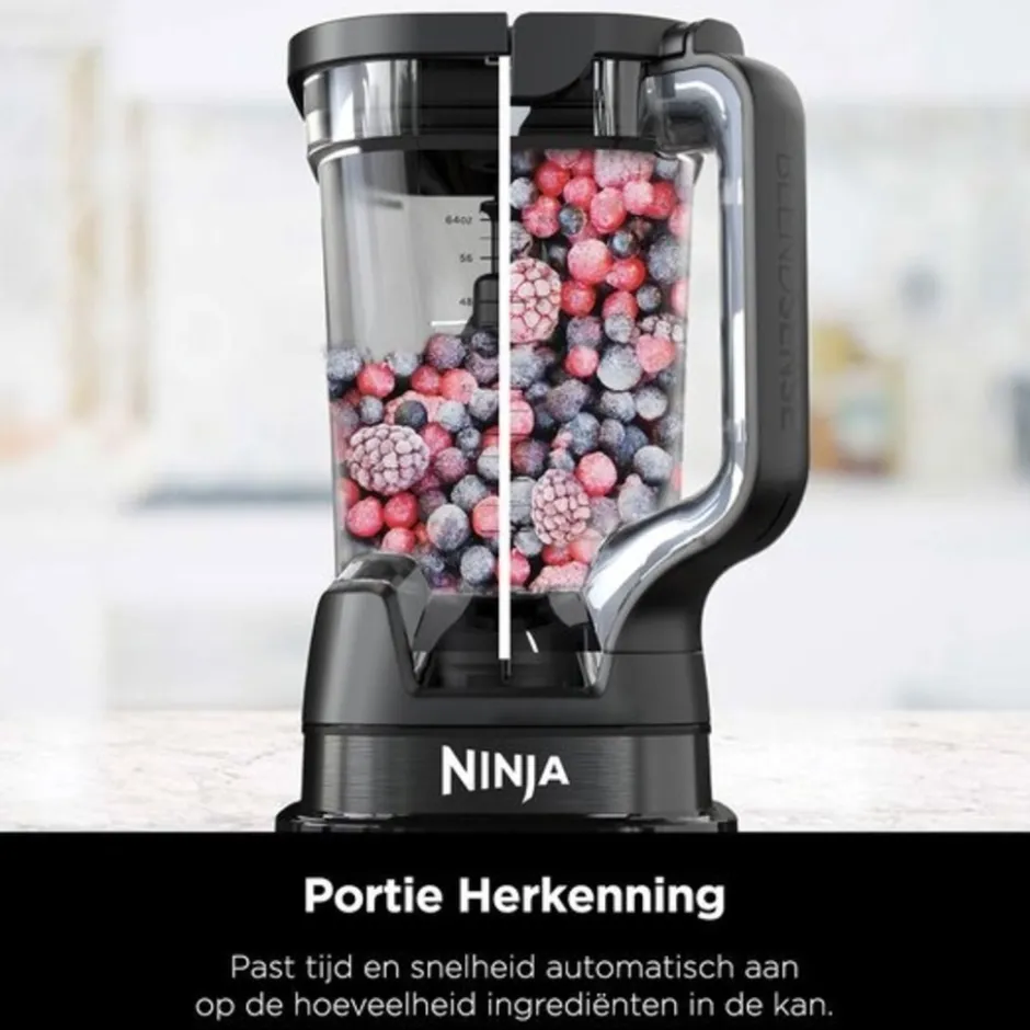 Ninja Detect 3-in-1 Foodprocessor, Blender en Smoothie Maker TB401EU< Keukenmachines En Mixers