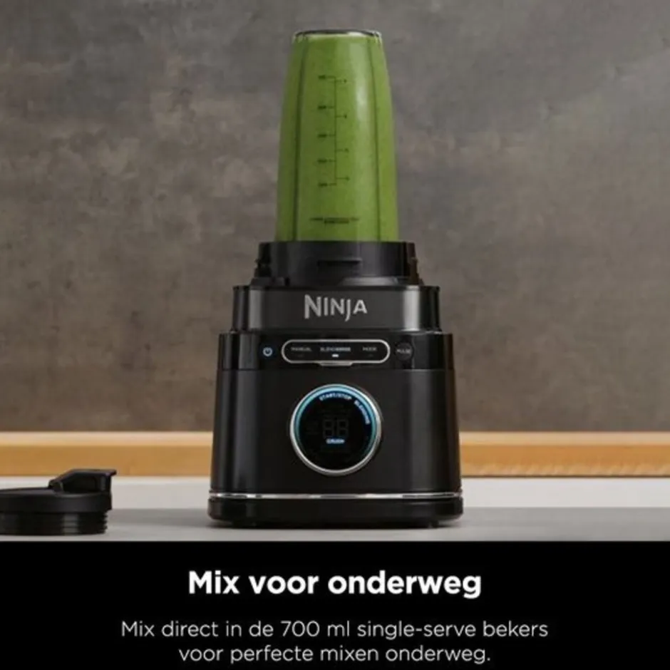 Ninja Detect 3-in-1 Foodprocessor, Blender en Smoothie Maker TB401EU< Keukenmachines En Mixers
