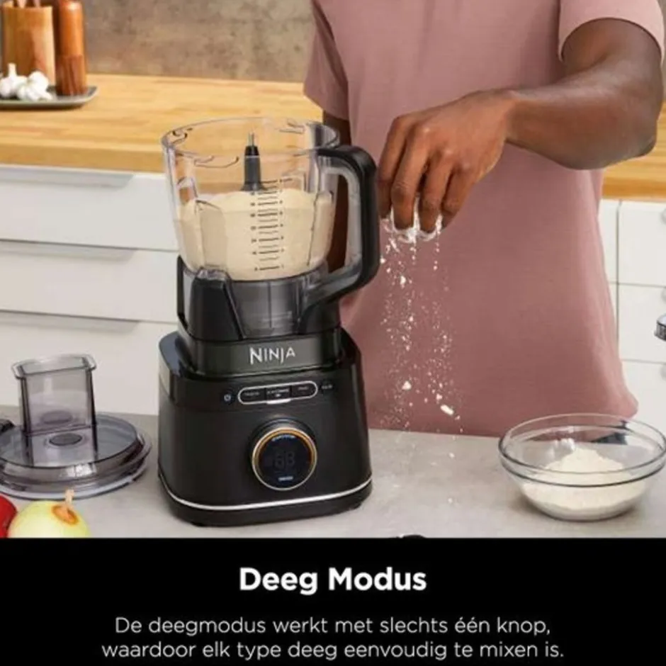 Ninja Detect 3-in-1 Foodprocessor, Blender en Smoothie Maker TB401EU< Keukenmachines En Mixers