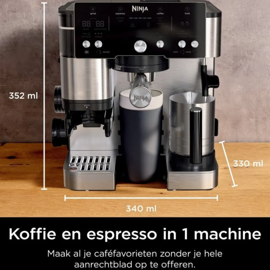 Luxe Café Essential 2-in-1 Espressomachine ES501EU|Ninja Best