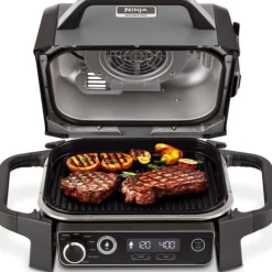 Ninja Woodfire 7-in-1 Elektrische Barbecue OG701EU< Keuken