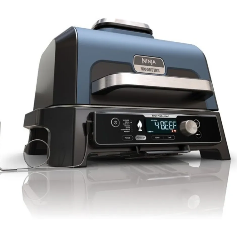 Ninja Woodfire Pro Connect XL Elektrische Barbecue OG901EU< Keuken