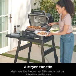 Woodfire Pro XL Elektrische Barbecue OG850EU|Ninja Hot