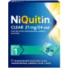 Niquitin Clear Pleister Stap 1 - 21 mg - Nicotinepleister< Stoppen Met Roken