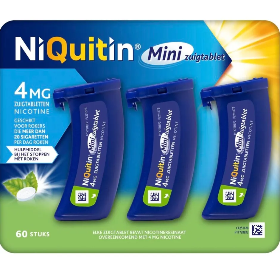 4mg Minizuigtabletten|Niquitin Best