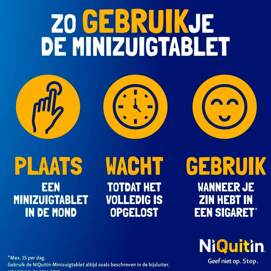 4mg Minizuigtabletten|Niquitin Best
