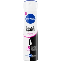 Black & White Invisible Original Antitranspirant Spray|Nivea Outlet