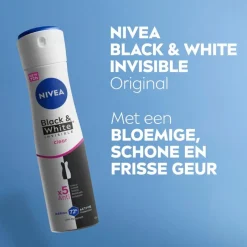 Black & White Invisible Original Antitranspirant Spray|Nivea Outlet