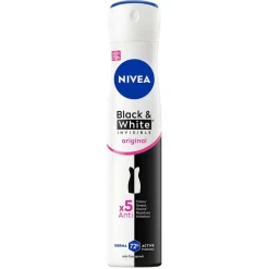 Nivea Black & White Invisible Original Antitranspirant Spray< Deospray
