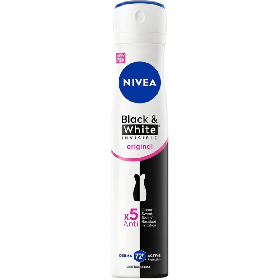 Nivea Black & White Invisible Original Antitranspirant Spray< Deospray