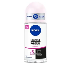 Nivea Black & White Invisible Original Antitranspirant Roller< Deoroller