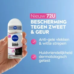 Nivea Black & White Invisible Original Antitranspirant Roller< Deoroller