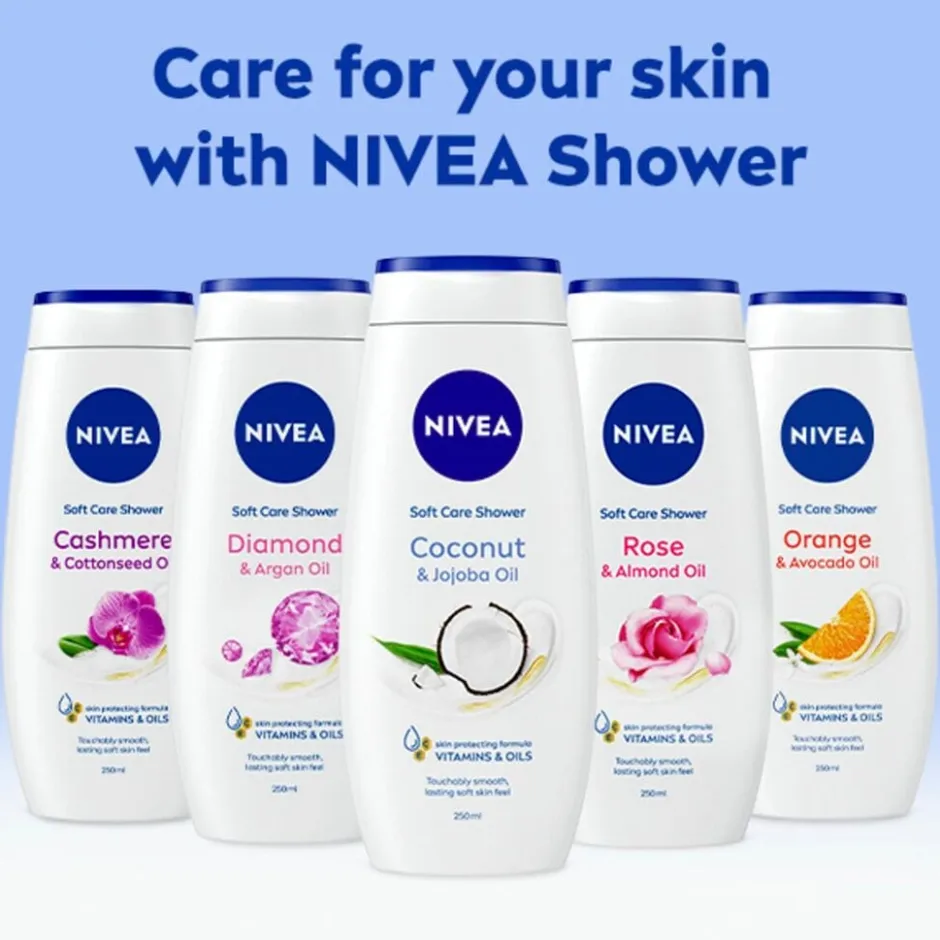 Coconut & Jojoba Oil Douchecrème|Nivea Hot