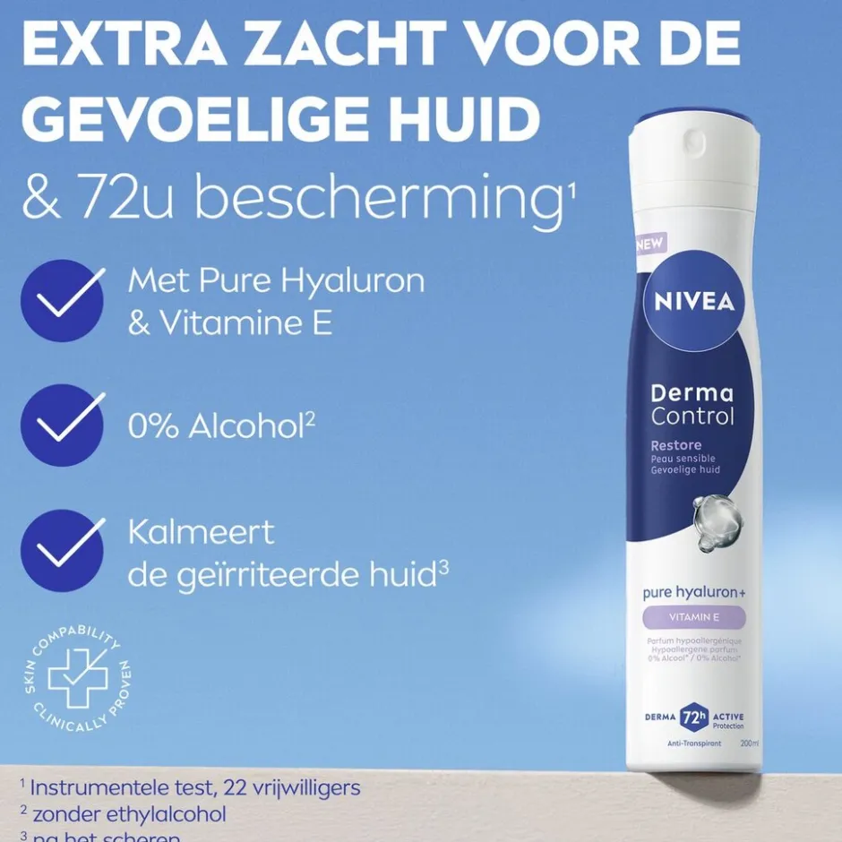 Derma Control Restore Antitranspirant Spray|Nivea Online
