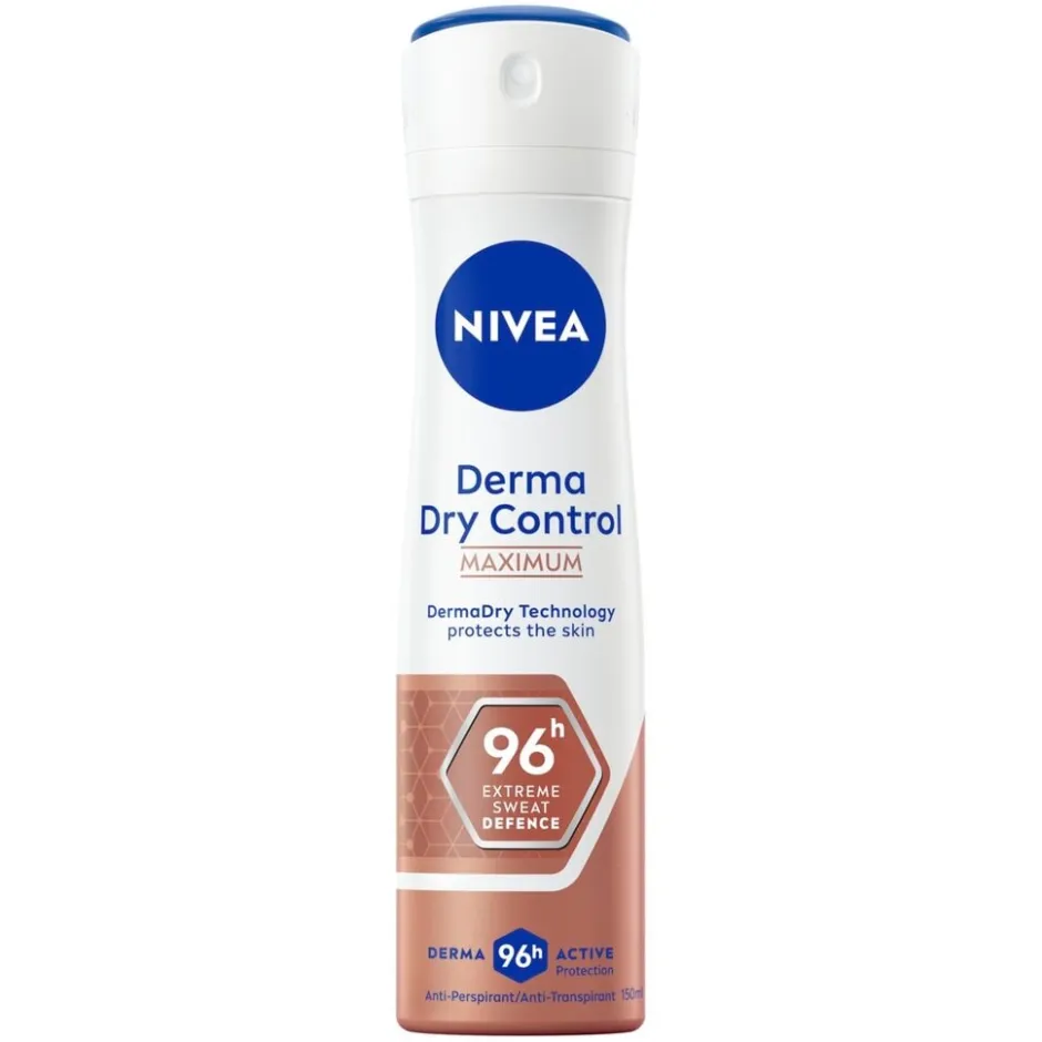 Derma Dry Control Antitranspirant Spray|Nivea Hot
