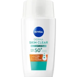 Nivea Skincare Nivea Derma Skin Clear Dagelijkse Anti-Uv Fluïde< Zonnebrand|Dagcreme