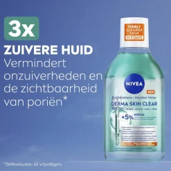 Nivea Skincare NIVEA Derma Skin Clear Micellair Water< Gezichtsreiniging