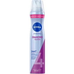Nivea Diamond Gloss Care Hold 4 Styling Hairspray< Haarlak