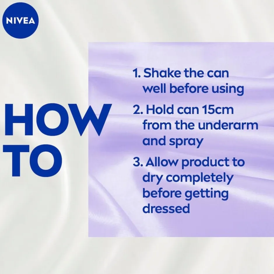 Nivea Double Effect Antitranspirant Spray< Deospray