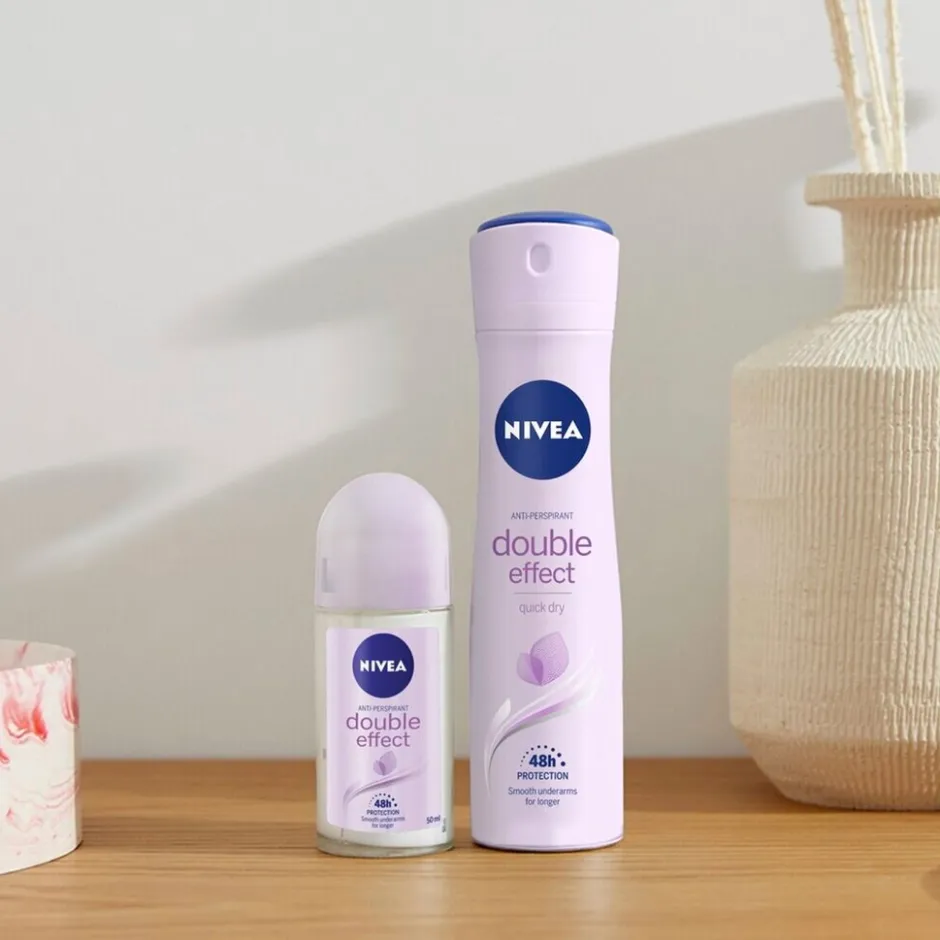 Nivea Double Effect Antitranspirant Spray< Deospray