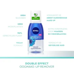 Nivea Skincare NIVEA Double Effect Oogmake-Up Remover< Gezichtsreiniging