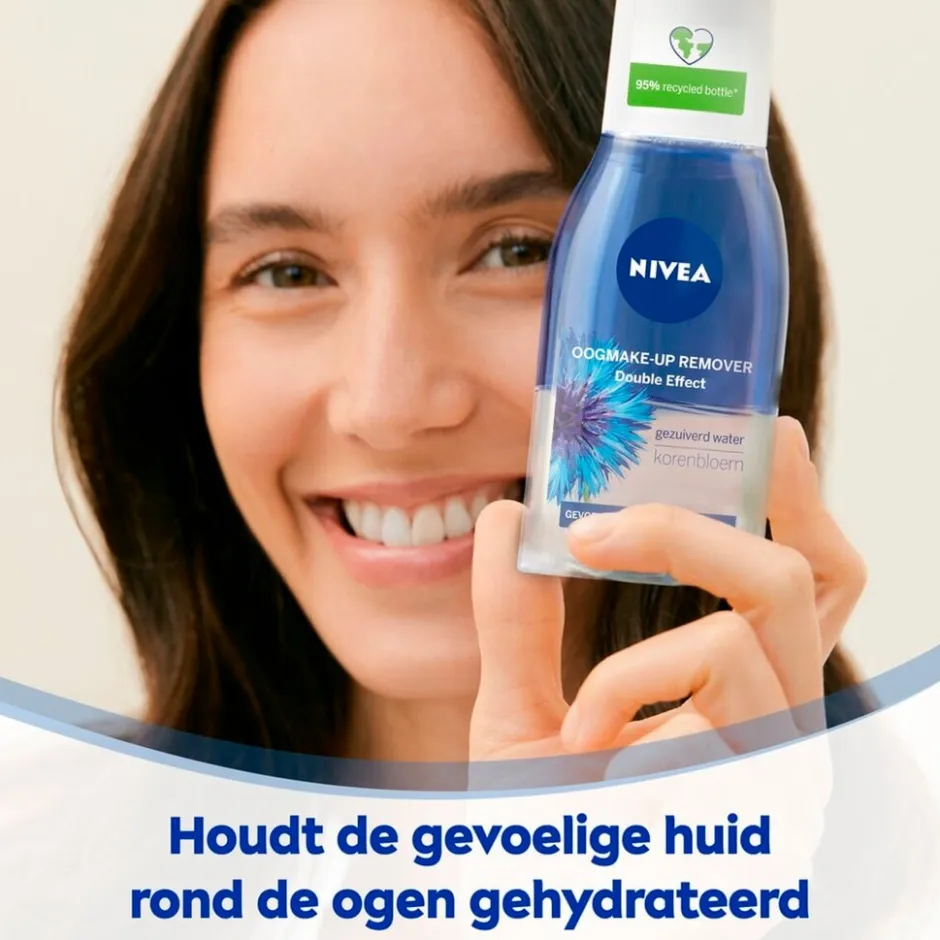 Nivea Skincare NIVEA Double Effect Oogmake-Up Remover< Gezichtsreiniging