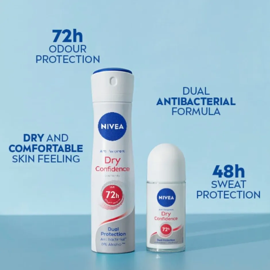 Dry Comfort Antitranspirant Spray|Nivea Hot