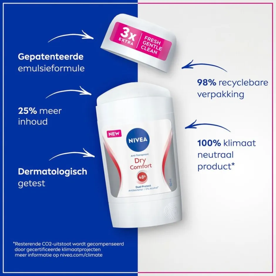 Dry Comfort Antitranspirant Stick|Nivea Best