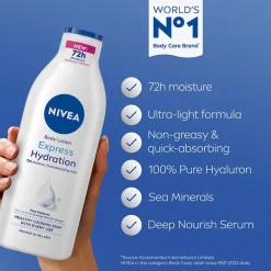 Express Hydratation Bodylotion|Nivea Online