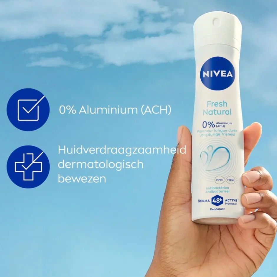 Fresh Natural Deodorant Spray|Nivea Best