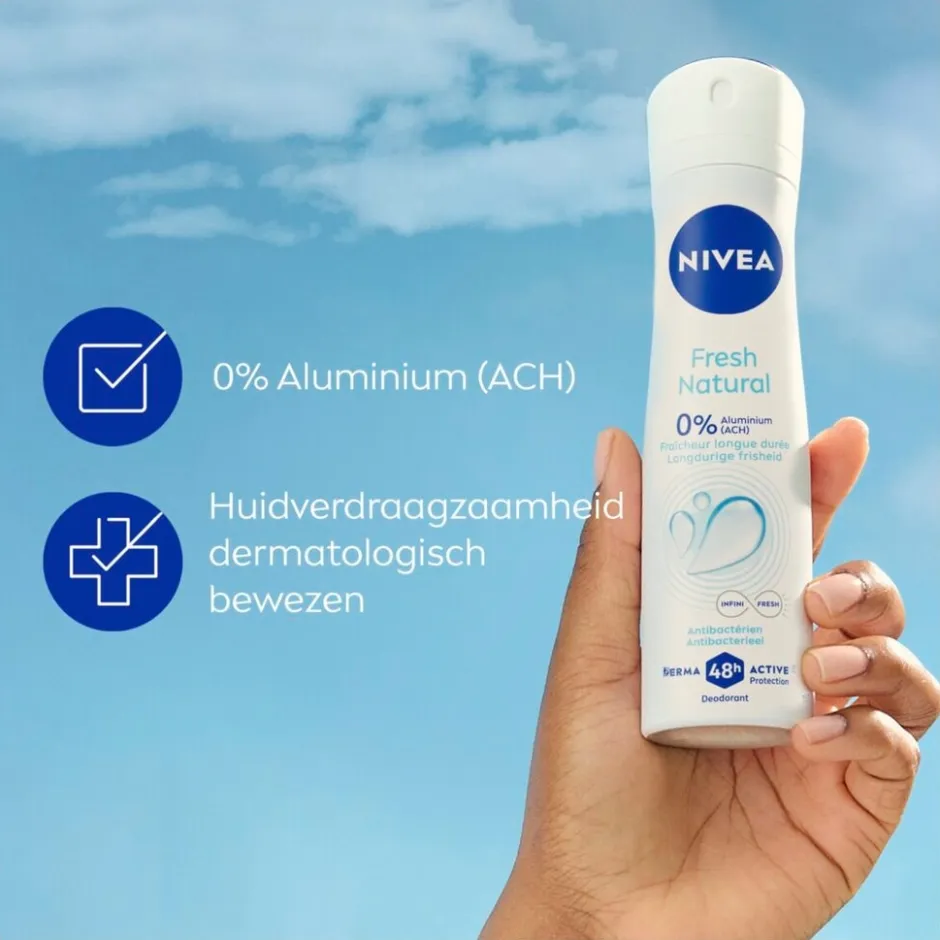 Fresh Natural Deodorant Spray|Nivea New