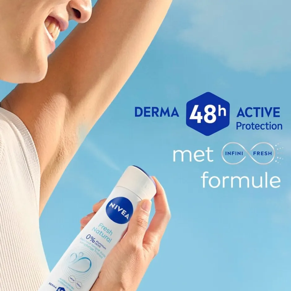 Nivea Fresh Natural Deodorant Spray< Deospray