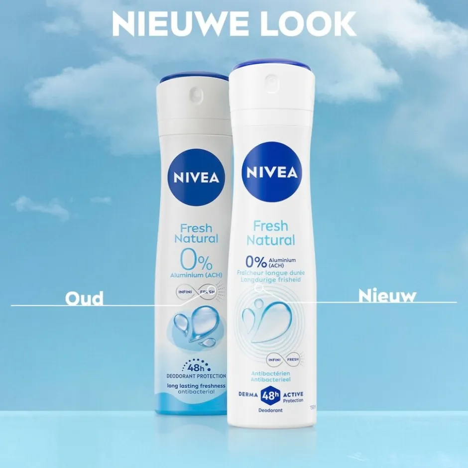 Nivea Fresh Natural Deodorant Spray< Deospray