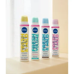 Nivea Fresh Revive 3-in-1 Droogshampoo voor Donkerblond Haar< Droogshampoo